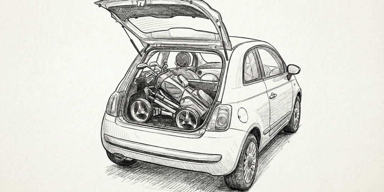 Kompakte Golf Trolleys für kleine Autos: Platzsparende Modelle im Test